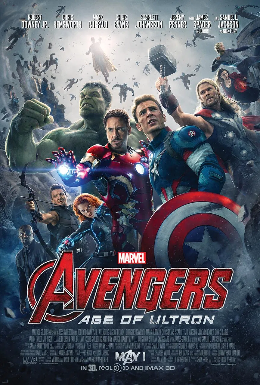 Poster Phim Avenger-Đế Chế Ultron (Nguồn: internet) Poster Phim Avenger-Đế Chế Ultron (Nguồn: internet)