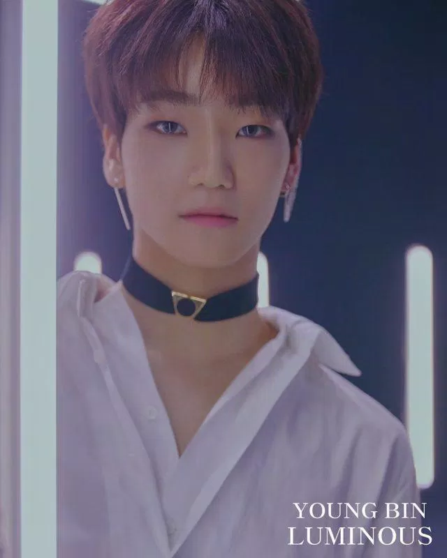 Thành viên Youngbin của nhóm nhạc nam LUMINOUS. (Nguồn: Internet)