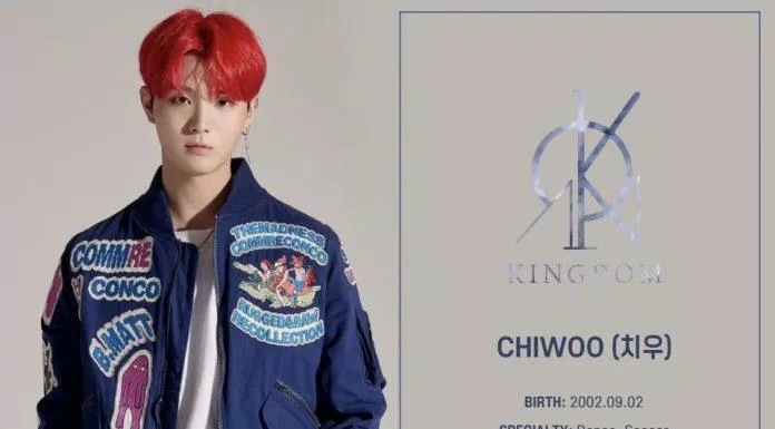Thành viên Chiwoo của nhóm nhạc nam KINGDOM. (Nguồn: Internet)
