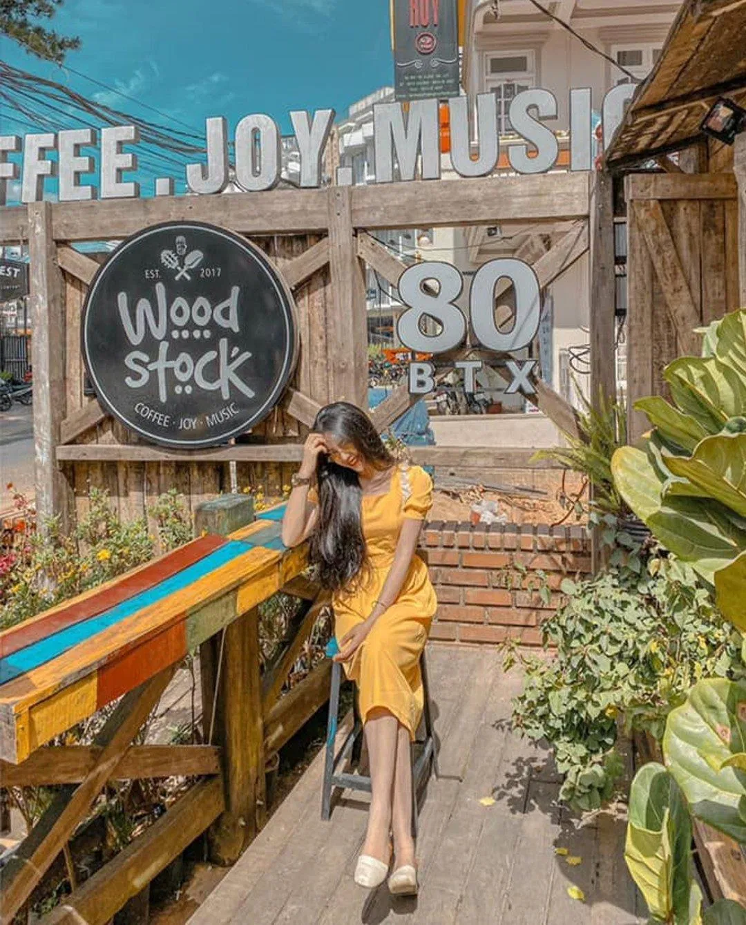 Woodstock là quán có vị trí nằm ngay trung tâm Đà Lạt (Nguồn: Internet)