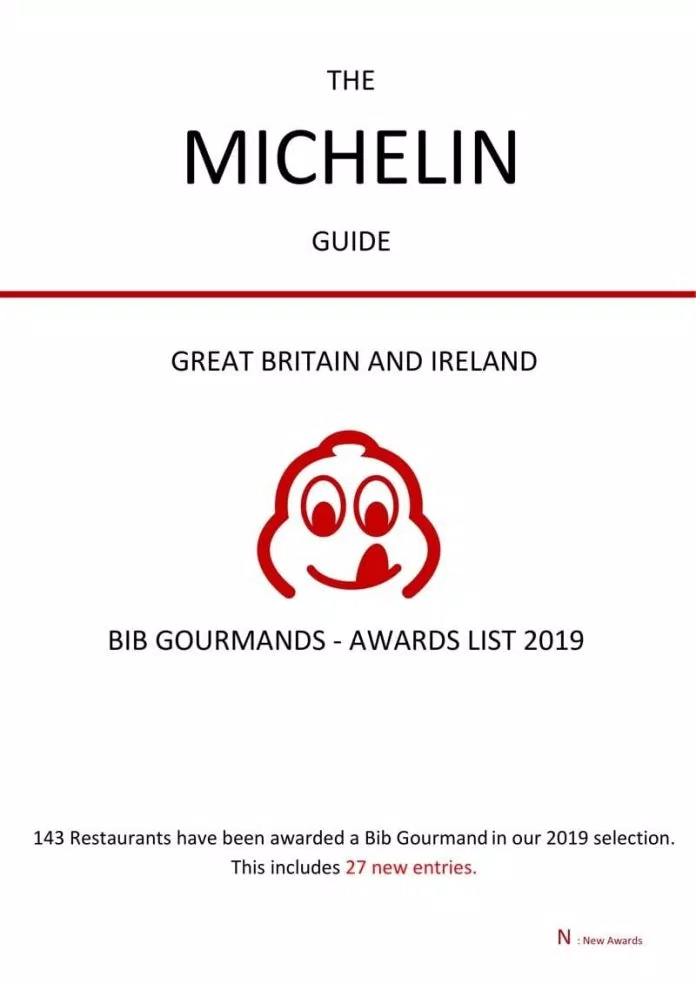 Bib Gourmand là một danh hiệu phụ của Michelin (Ảnh: Internet) Bib Gourmand là một danh hiệu phụ của Michelin (Ảnh: Internet)