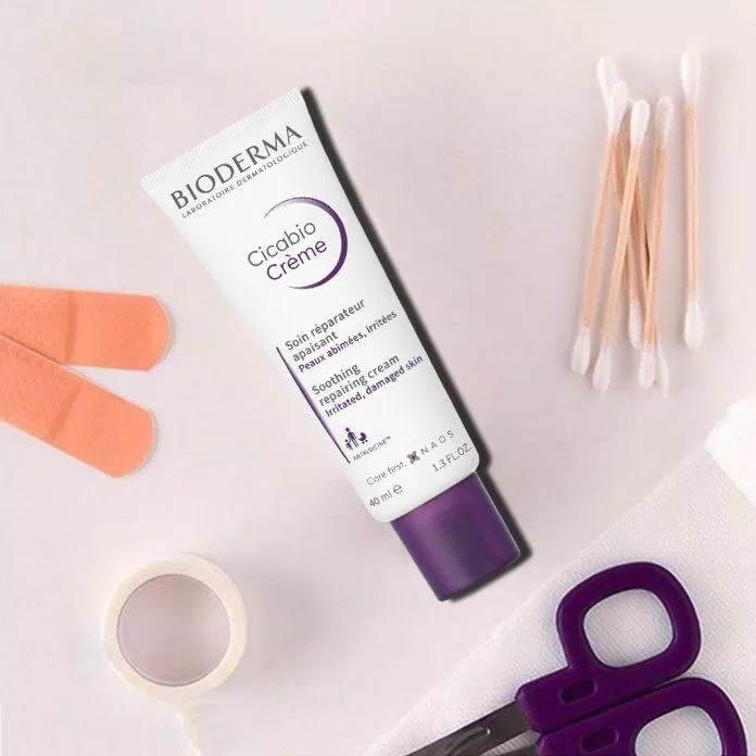 Bioderma Cicabio Crème Soothing Repairing Cream có nhiều công dụng trong việc phục hồi làn da bị tổn thương (Nguồn: Internet)