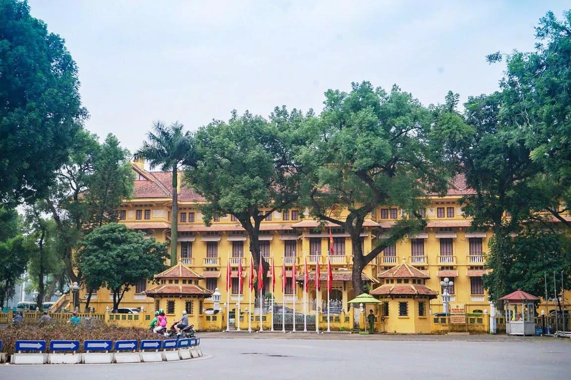 Bộ Ngoại giao - một trong 6 công trình “Kiến trúc Pháp trong lòng Hà Nội. (Nguồn ảnh: Internet)