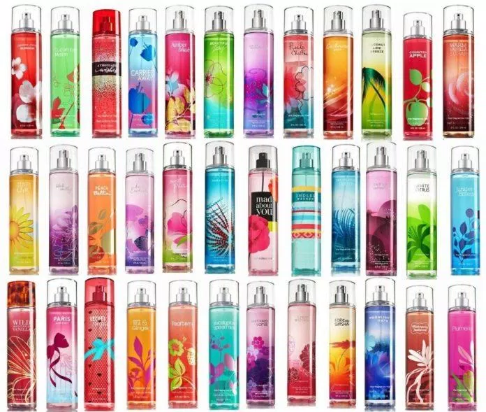 Bodymist đa dạng mẫu mã, mùi hương, phù hợp với tất cả mọi người (Ảnh: Internet).