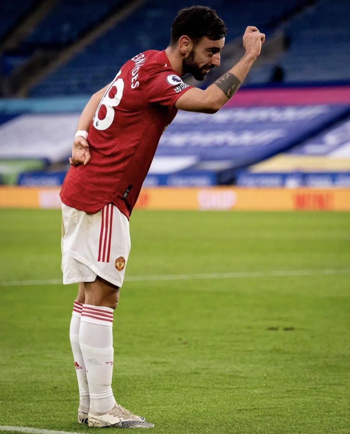 Bruno ghi bàn nhưng không thể giúp M.U chiến thắng (ảnh: Internet).