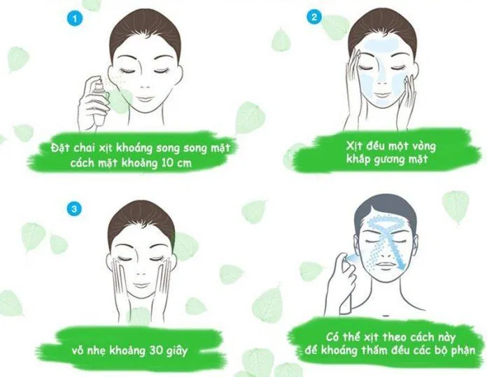 Sử dụng nước xịt khoáng Bio Essence Bio Water mỗi ngày để có hiệu quả tối đa ( Nguồn: internet)