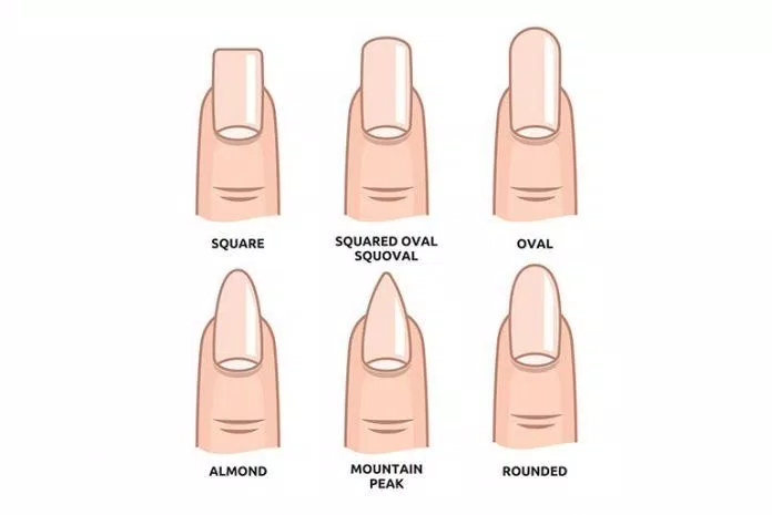 6 dáng nail phổ biến (Nguồn: Internet)