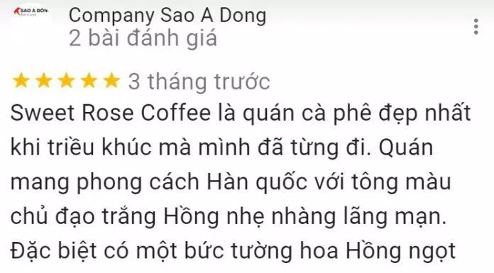 Nhận xét của khách hàng (Ảnh: BlogAnChoi)