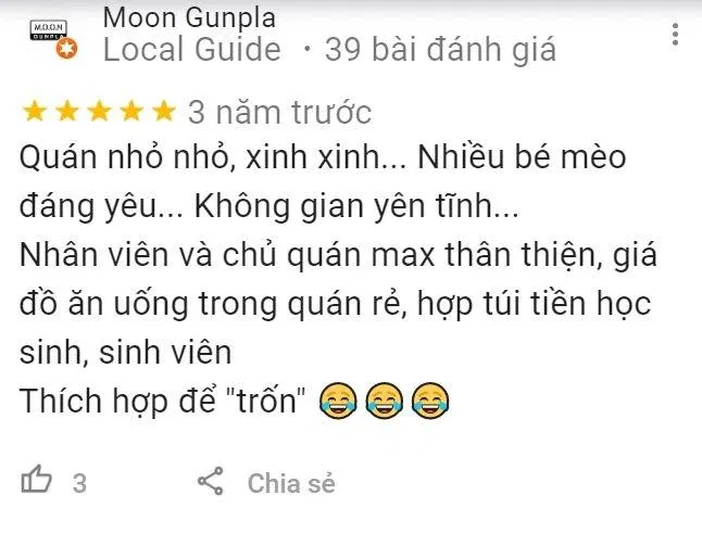 Nhận xét của khách hàng (Ảnh: BlogAnChoi)