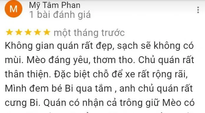 Nhận xét của khách hàng (Ảnh: BlogAnChoi)