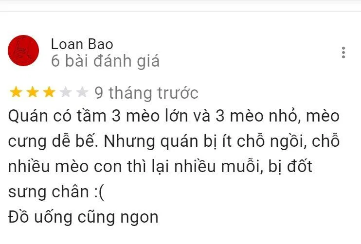 Nhận xét của khách hàng (Ảnh: BlogAnChoi)