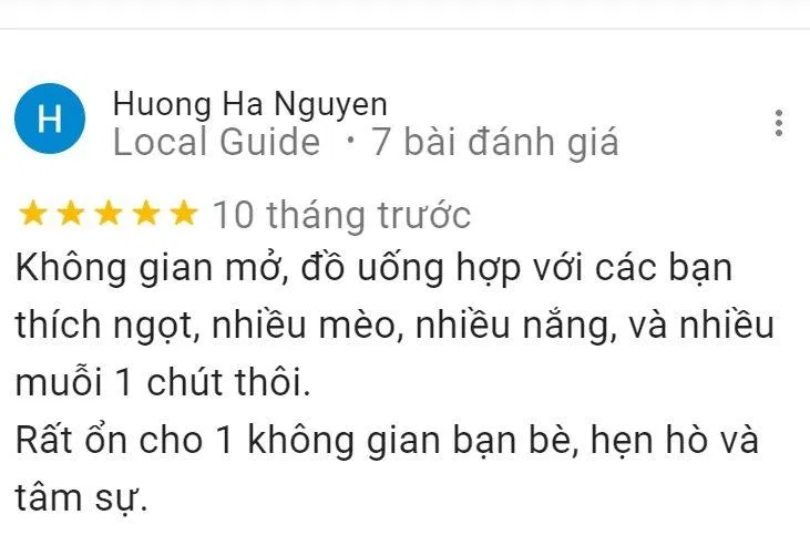 Nhận xét của khách hàng (Ảnh: BlogAnChoi)