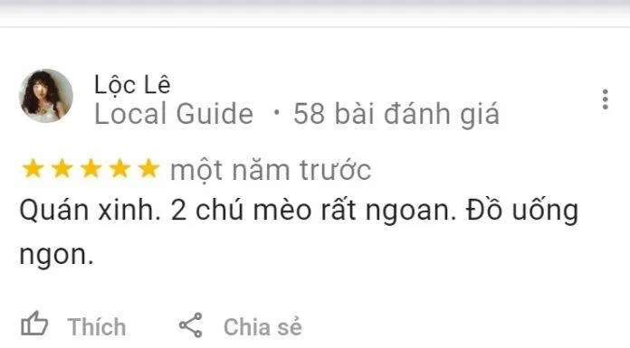 Nhận xét của khách hàng (Ảnh: BlogAnChoi)