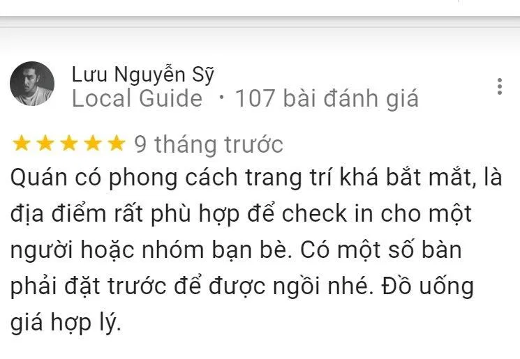 Nhận xét của khách hàng (Ảnh: BlogAnChoi)