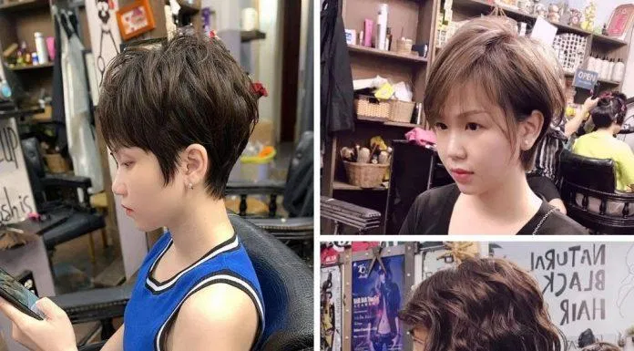 Các kiểu tóc ngắn tại Pinky Hair Salon. (Nguồn: Pinky Hair Salon)