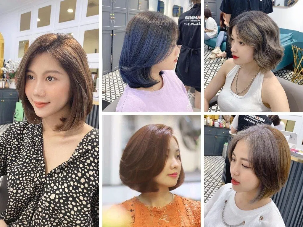 Các kiểu tóc ngắn ở Shin Anh Hair Salon. (Nguồn: Shin Anh Hair Salon)