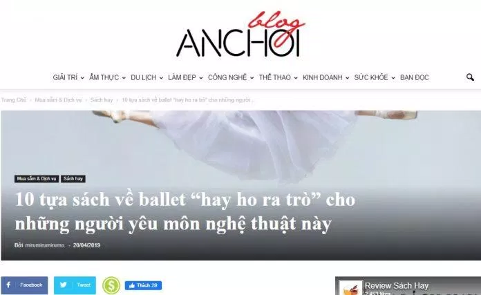 Bài viết tôi bỏ nhiều tâm huyết nhất, cũng là bài đáng nhớ nhất của tôi (Ảnh: BlogAnChoi)