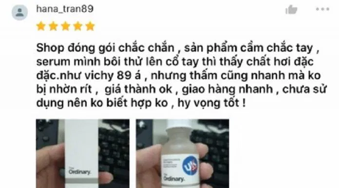 Đánh giá của khách hàng trên Shopee về sản phẩm (Ảnh: Internet).