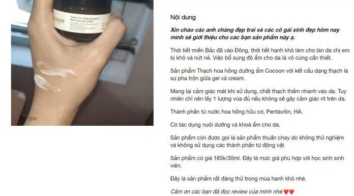 Đánh giá của người dùng trên Fi:me (Nguồn: BlogAnChoi)