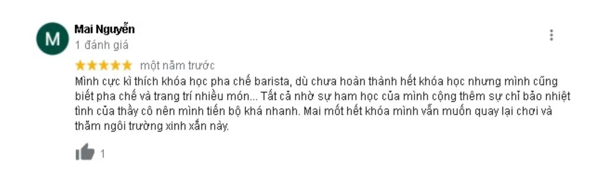 Đánh giá của khách hàng về Trường dạy nghề Việt - Úc. (Nguồn: BlogAnChoi)