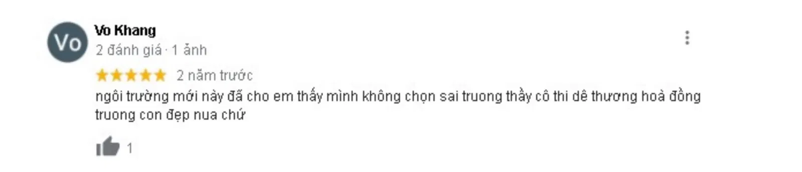 Đánh giá của khách hàng về Trường trung cấp Du lịch và Khách sạn Saigontourist. (Nguồn: BlogAnChoi)