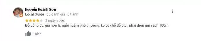 Đánh giá của khách hàng về Dạy nghề pha chế Sáng Tạo Việt. (Nguồn: BlogAnChoi)