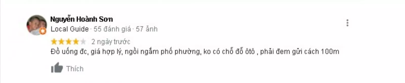 Đánh giá của khách hàng về Dạy nghề pha chế Sáng Tạo Việt. (Nguồn: BlogAnChoi)