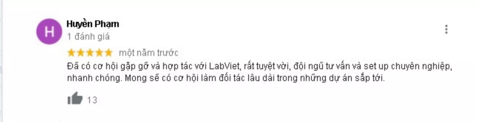Đánh giá của khách hàng về Đào tạo pha chế chuyên nghiệp LabViet. (Nguồn: BlogAnChoi)