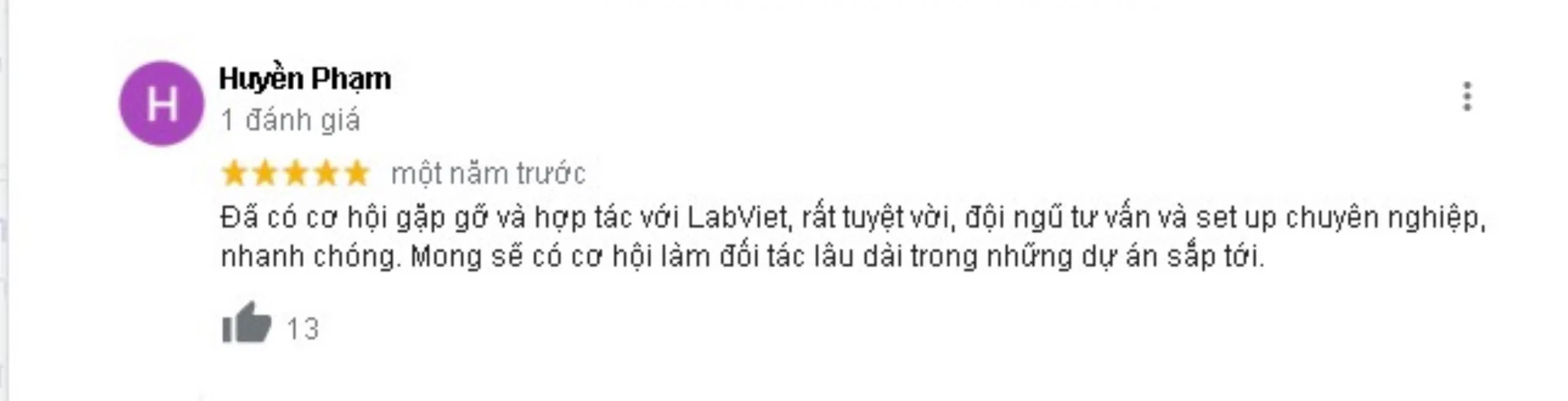 Đánh giá của khách hàng về Đào tạo pha chế chuyên nghiệp LabViet. (Nguồn: BlogAnChoi)