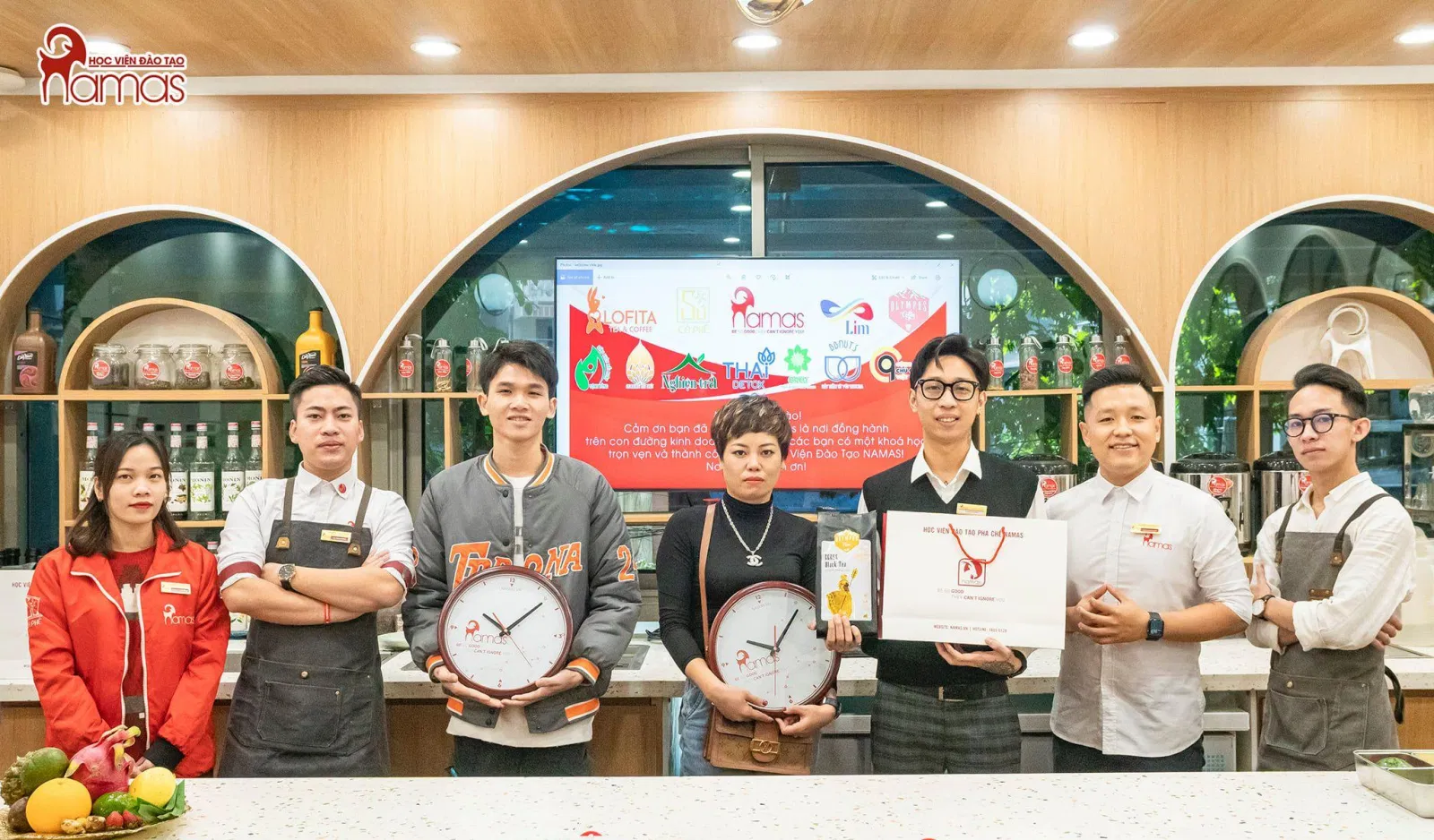 Học viện đào tạo pha chế NAMAS. (Nguồn: Internet)