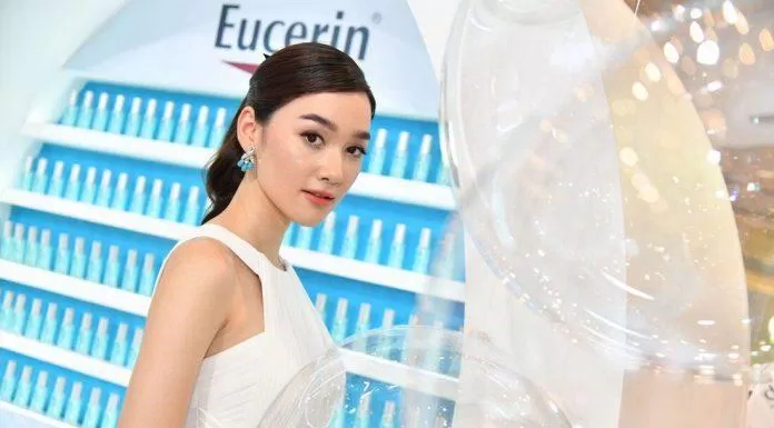 Diana Flipo là gương mặt đại diện cho thương hiệu mỹ phẩm Eucerin. (Nguồn: Internet)