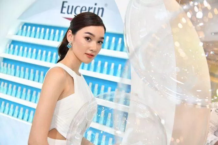 Diana Flipo là gương mặt đại diện cho thương hiệu mỹ phẩm Eucerin. (Nguồn: Internet)