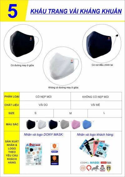 Các sản phẩm của DONY (Ảnh DONY)