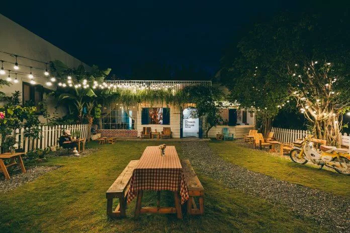 Không gian cực chill tại Dream House Coffee. (Ảnh: Fanpage Facebook Dream House Coffee)