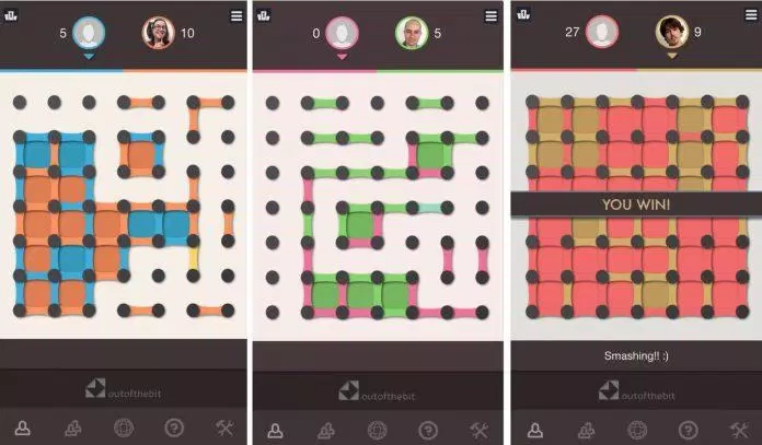 Đánh giá game Dots and Boxes trên Google Play. Nguồn: BlogAnChoi