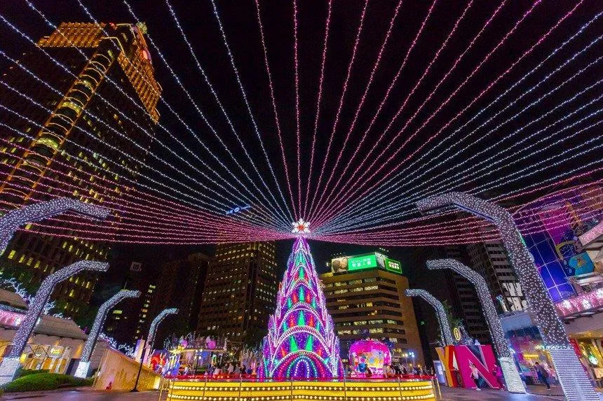Giáng sinh ở Đài Loan (Ảnh: Internet)