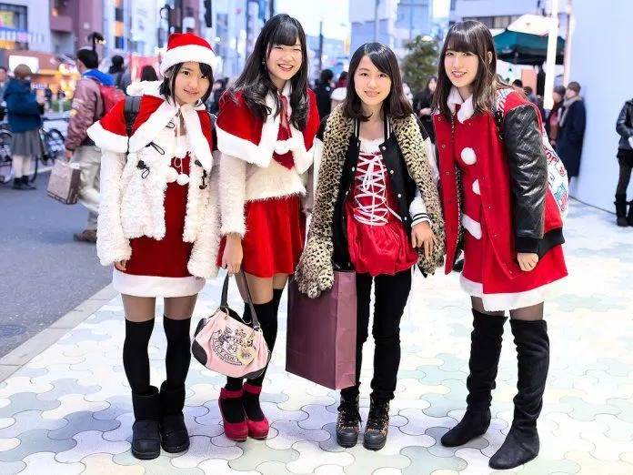 Giáng sinh ở Nhật Bản (Ảnh: Internet)