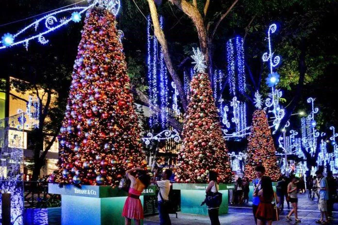 Giáng sinh ở Singapore (Ảnh: Internet)