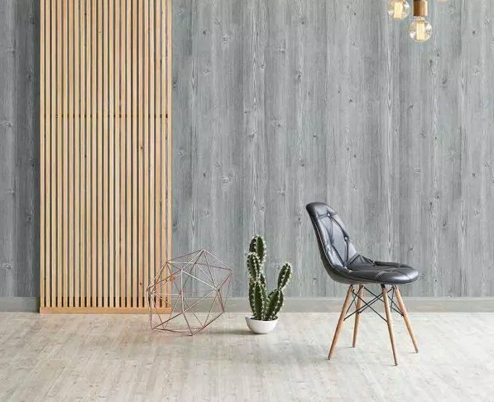 Dùng giấy dán tường thay đổi không gian Dùng giấy dán tường thay đổi không gian