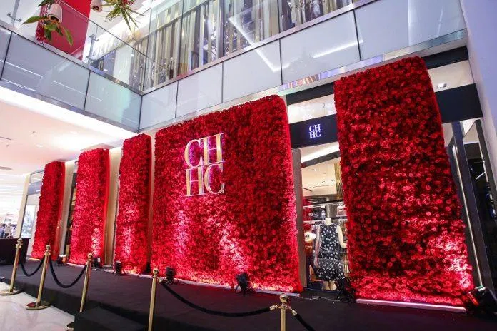 Một góc cửa hàng Carolina Herrera hôm khai trương tại Việt Nam (ảnh: internet)
