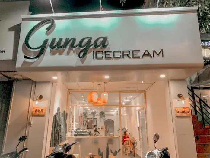 Quán kem Gunga Ice cream cực cute. (Ảnh: Internet)