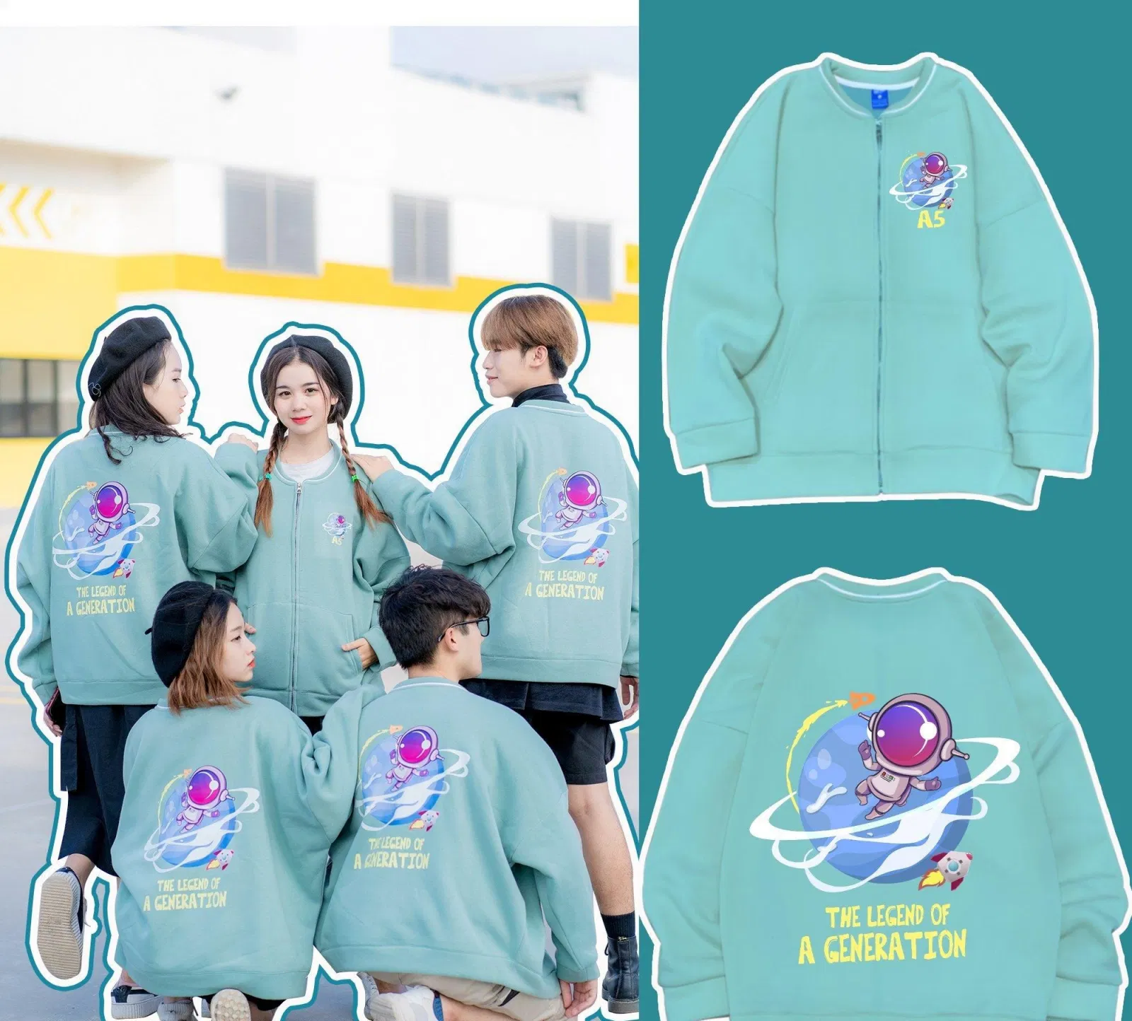 Hải Anh Uniform nổi bật các sản phẩm áo lớp (Ảnh Hải Anh Uniform)