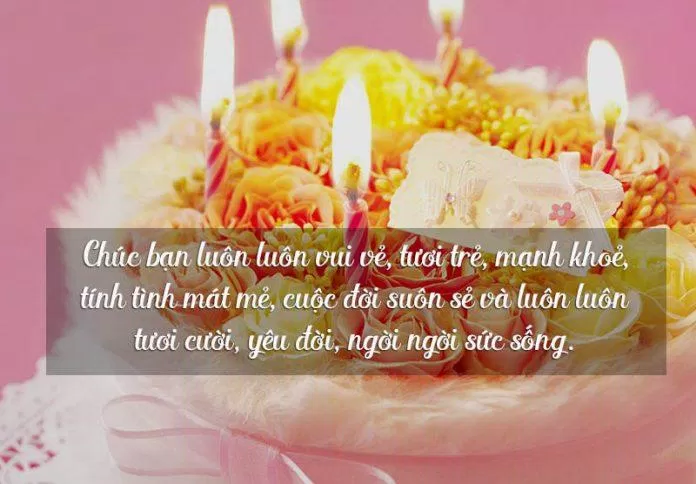 Lời chúc sinh nhật dành tặng bạn bè (Nguồn: internet) Lời chúc sinh nhật dành tặng bạn bè (Nguồn: internet)