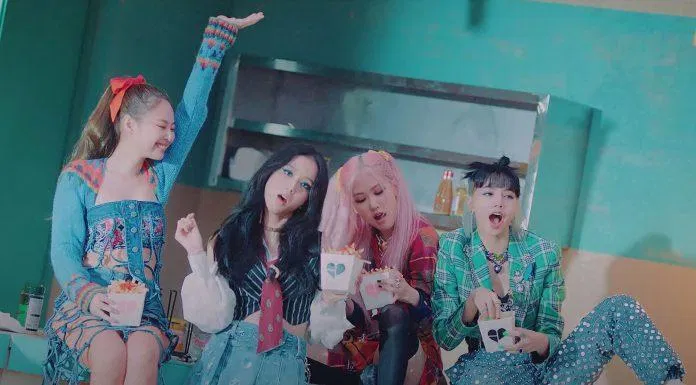 Hình nền BLACKPINK bài Lovesick Girls (Ảnh: Internet)
