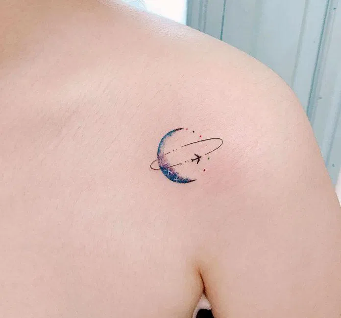 Hình xăm đẹp trên vai. (Ảnh: Nguyễn Thị Hải Hà) Hình xăm đẹp trên vai. (Ảnh: Nguyễn Thị Hải Hà)