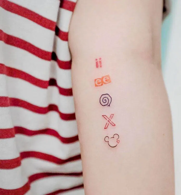 Bộ sưu tập hình xăm nho nhỏ đáng yêu. (Ảnh: Nguyễn Thị Hải Hà) Bộ sưu tập hình xăm nho nhỏ đáng yêu. (Ảnh: Nguyễn Thị Hải Hà)