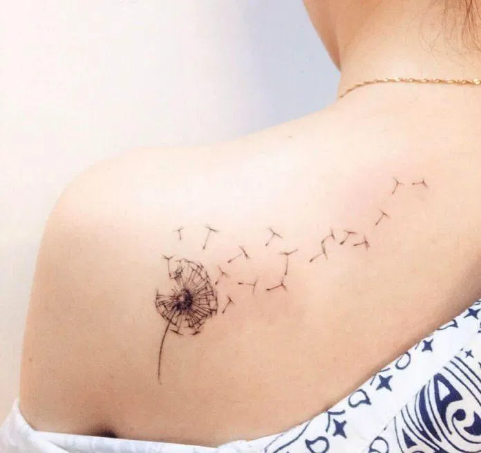 Hình xăm đẹp trên vai. (Ảnh: Nguyễn Thị Hải Hà) Hình xăm đẹp trên vai. (Ảnh: Nguyễn Thị Hải Hà)
