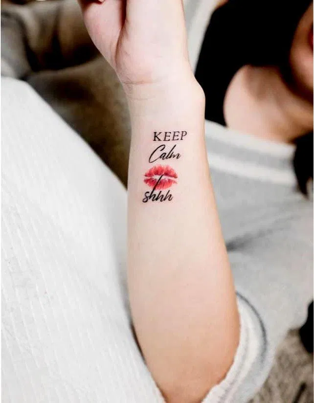 Hình xăm độc đáo, dễ thương cho nữ. (Ảnh: Internet) Hình xăm độc đáo, dễ thương cho nữ. (Ảnh: Internet)