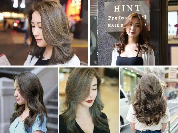 Các kiểu tóc uốn Hàn Quốc ở Hint Korean Hair Salon. (Nguồn: Hint Korean Hair Salon)