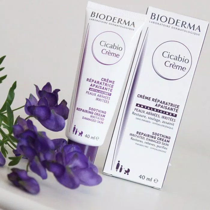 Bioderma Cicabio Crème Soothing Repairing Cream có các thành phần chiết xuất từ thiên nhiên giúp phục hồi làn da hiệu quả (Nguồn: Internet)